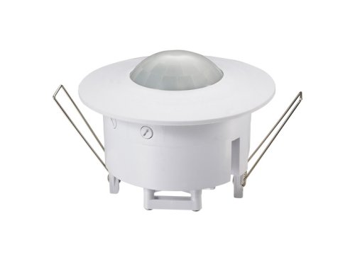 Датчик движения ИК/Лк Elektrostandard SNS-M-03 230В 1,2КВа/300вт LED/360°/8м/10c-7мин 3/2000Лк IP20 картинка 